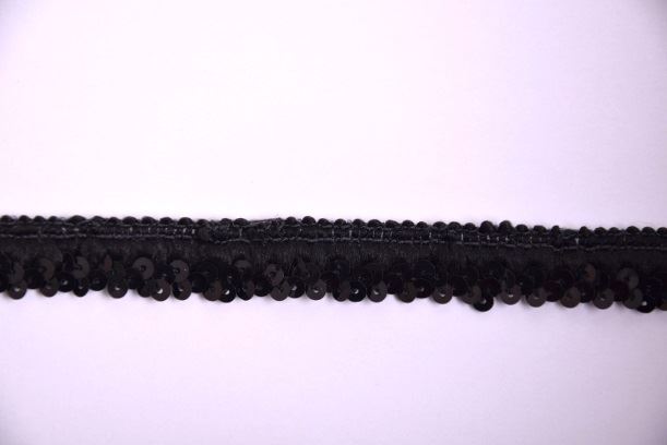 Čierne elastické flitre KH015
