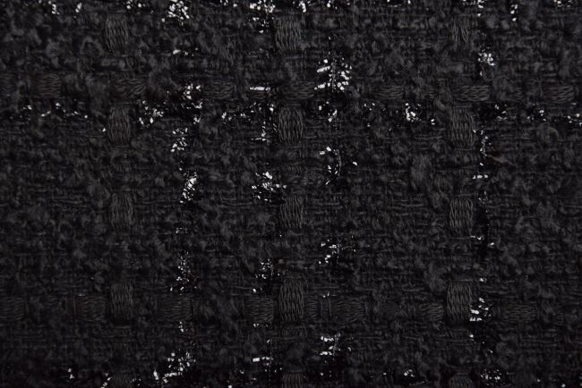 Chanel v čiernej farbe s lurexovnou niťou 209336.5001