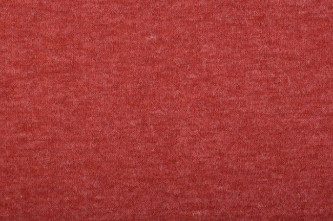Mohérová pletenina v červenej farbe 0399/455