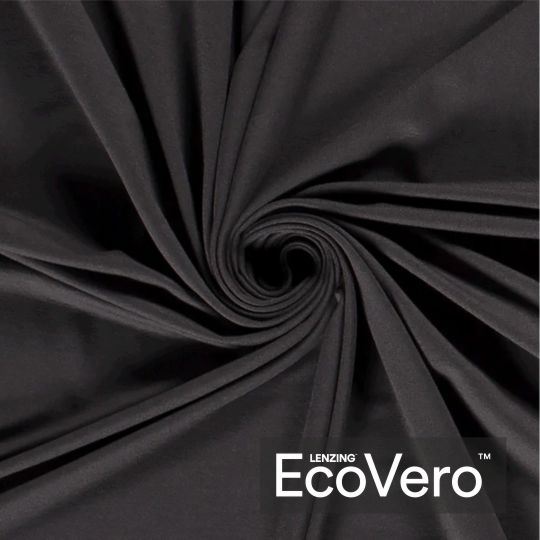 Viskózová teplákovina Eco Vero v tmavosivej farbe 18501/068
