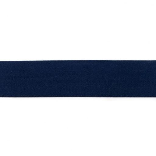 Bielizňová guma o šírke 40 mm v námorníckej modrej farbe 41404