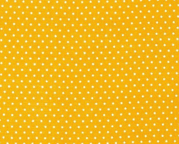 Viskózová látka v žltej farbe s bodkami 15148/134