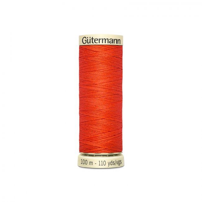 Univerzálna šijacia niť Gütermann v sýto oranžovej farbe 155