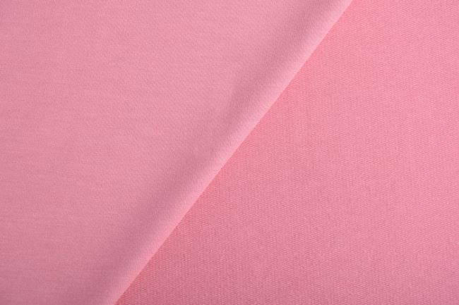 Bamubsová teplákovina French Terry v ružovej farbe 0901/821