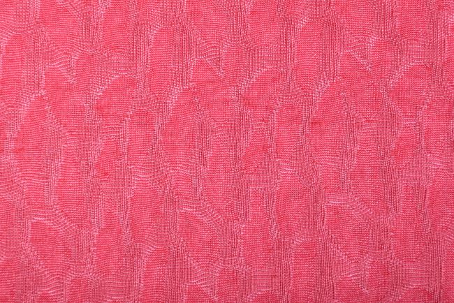 Úplet v ružovej farbe s drobným abstraktným vzorom PAR190
