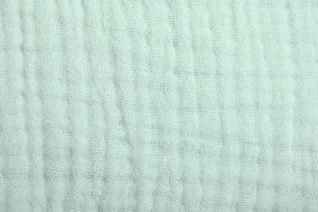 Štvorvrstvový mušelín v mentolovej farbe 186207