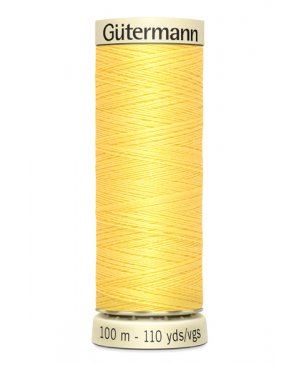 Univerzálna šijacia niť Gütermann v žltej farbe 852