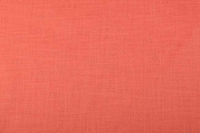 Bavlnená látka s prímesou ľanu v tmavo oranžovej farbe 0652/445