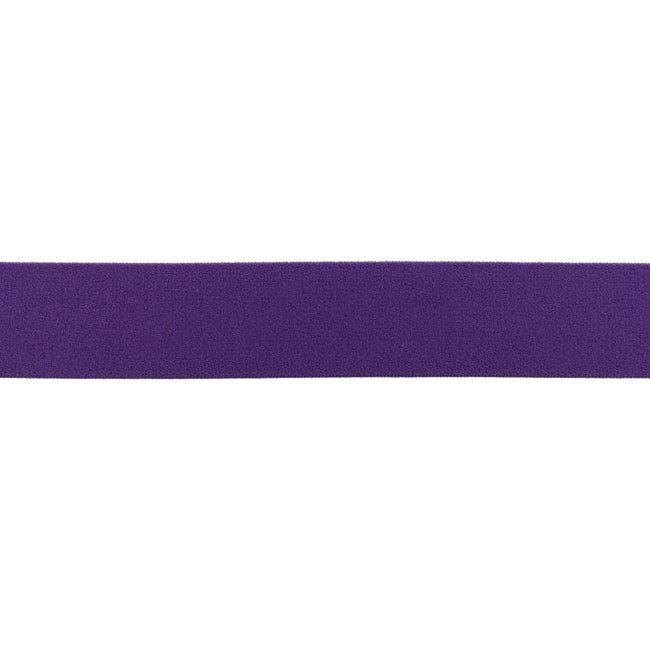 Ozdobná guma vo fialovej farbe 2,5 cm 32150
