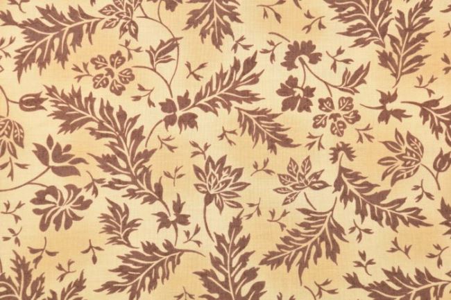 Americká bavlna na patchwork s kvetmi 199PYOPM/78