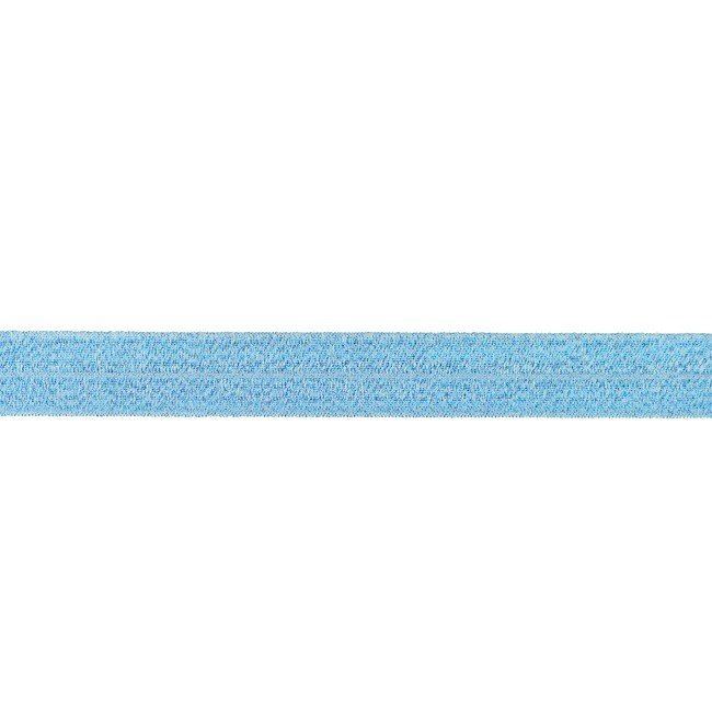 Lemovacia guma vo svetlo modrej farbe s leskom široká 2cm 32261