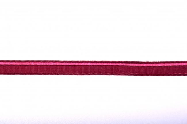 Lemovacia guma v bordovej farbe o šírke 1 cm 43619