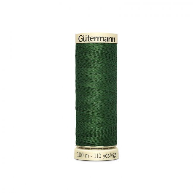 Univerzálna šijacia niť Gütermann v zelenej farbe 639