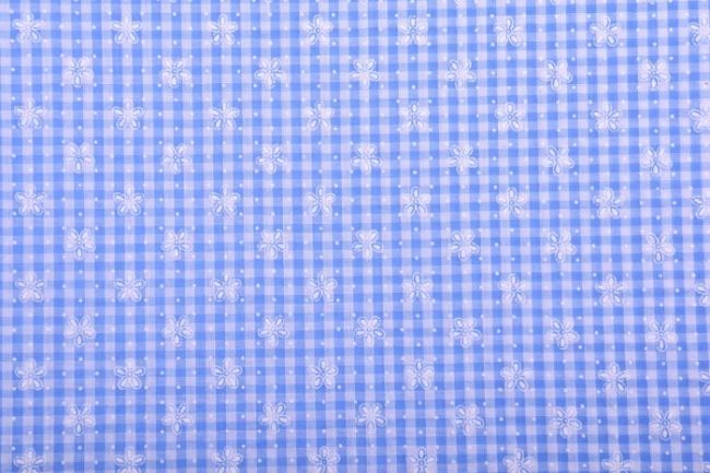 Pepito vo svetlo modrej farbe s drobnou kvietkom 14995/630