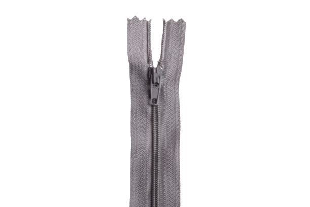 Špirálový zips v šedej farbe 18cm I-3C0-18-061