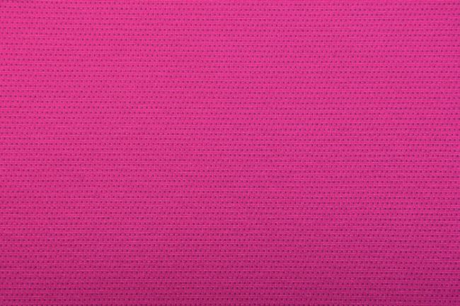 Úplet v sýto ružovej farbe s tkaným vzorom bodiek PV5646
