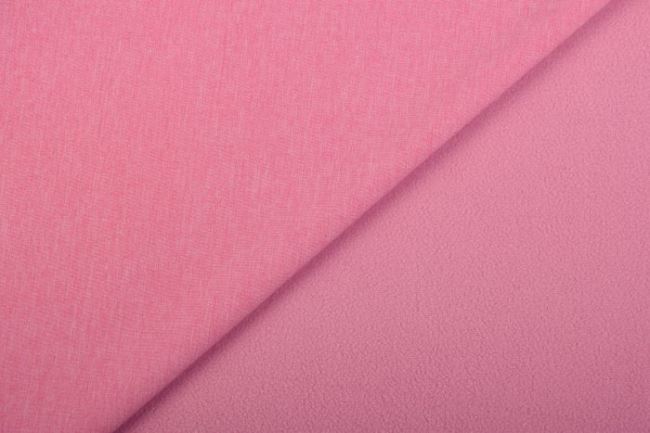 Softshell vo svetlo ružovom melíri 10550/013