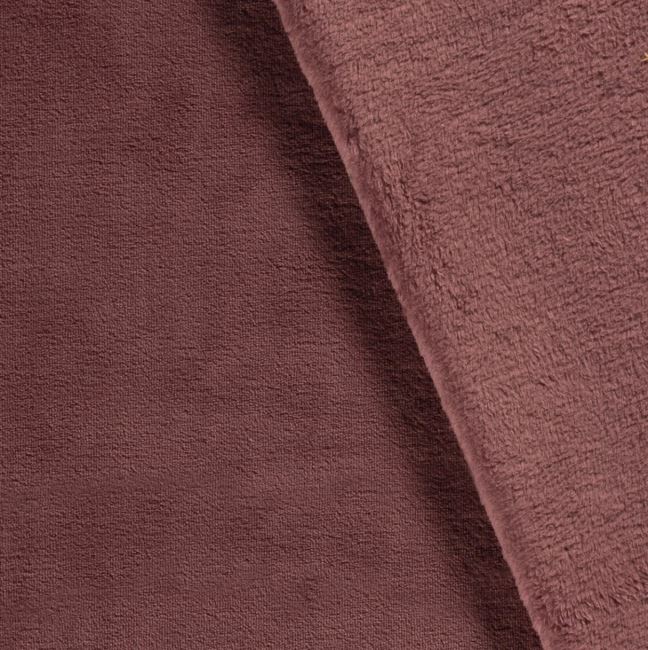 Wellness fleece v tmavo staroružovej farbe 05358/113