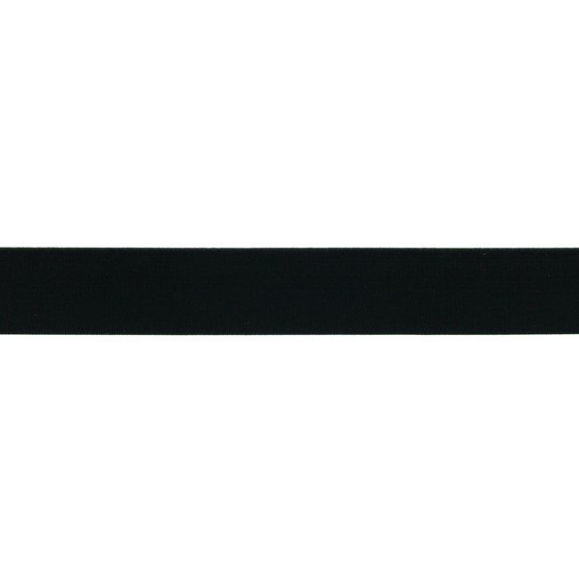Bielizňová guma v čiernej farbe 2,5 cm 31712
