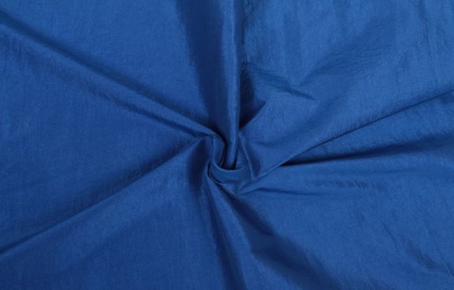 Krešovaný taft - kráslovská modrá 05516/705