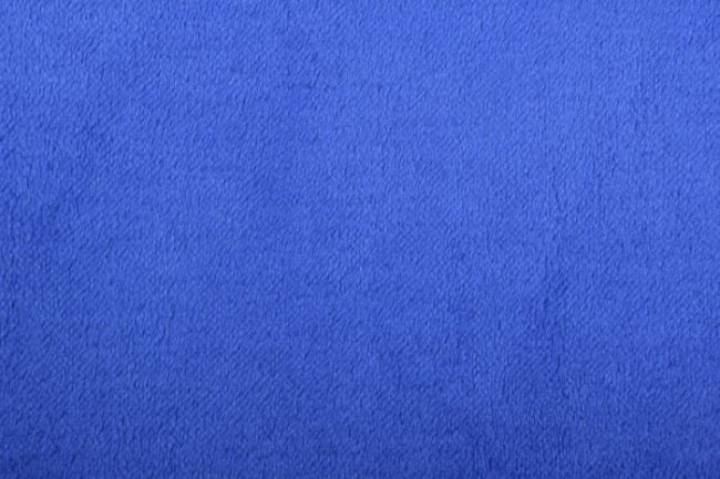 Fleece s chlpom vo farbe kráľovskej modrej 10155/005