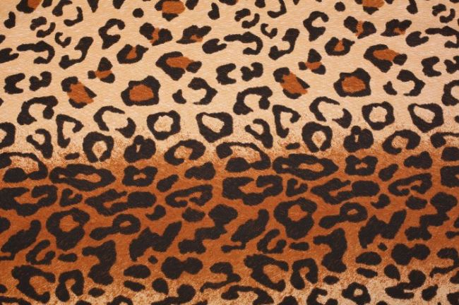 Dekoračná látka so zvieracím motívom leopard 1120/053