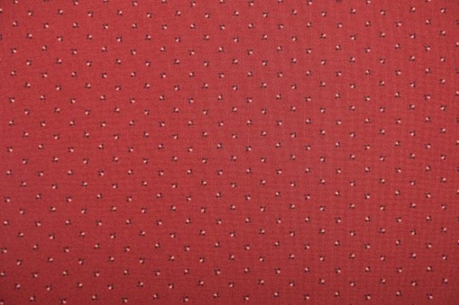 Americká bavlna na patchwor z kolekcie Spice it up v červenej farbe s droným vzorom 38057-16