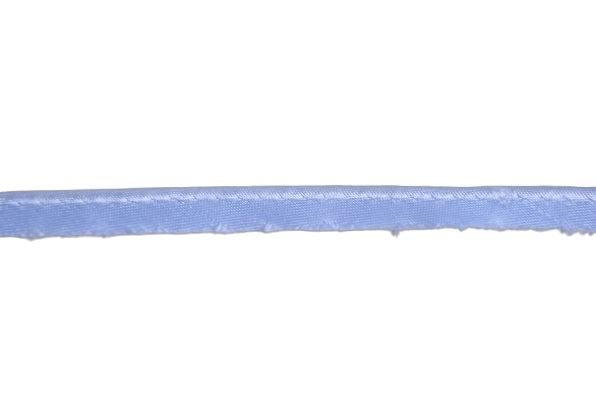 Saténová paspulka v modrej farbe I-LWO-040