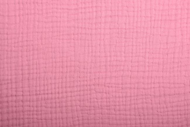 Štvorvrstvový mušelín v ružovej farbe 186211