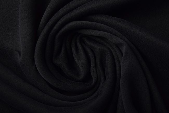 Cupro v čiernej farbe Q155