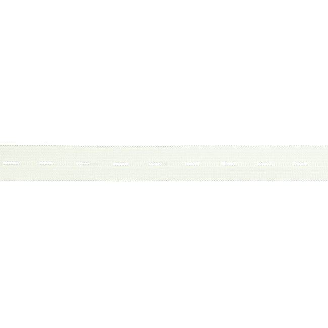 Dierková bielizňová guma v bielej farbe 2cm 32412