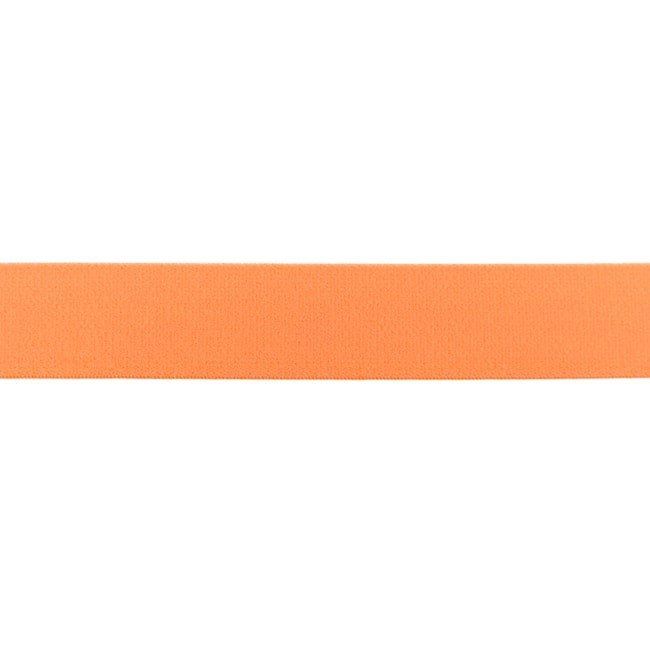 Ozdobná guma vo svietive oranžovej farbe 2,5 cm 32141