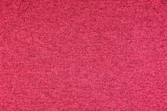 Melírovaná pletenina v červenej farbe 03082/015