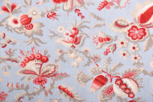 Americká bavlna na patchwork z kolekcie Jardin de Fleurs od French General 13892-18