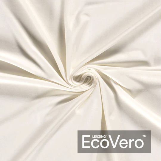 Viskózová teplákovina Eco Vero v bielej farbe 18501/051