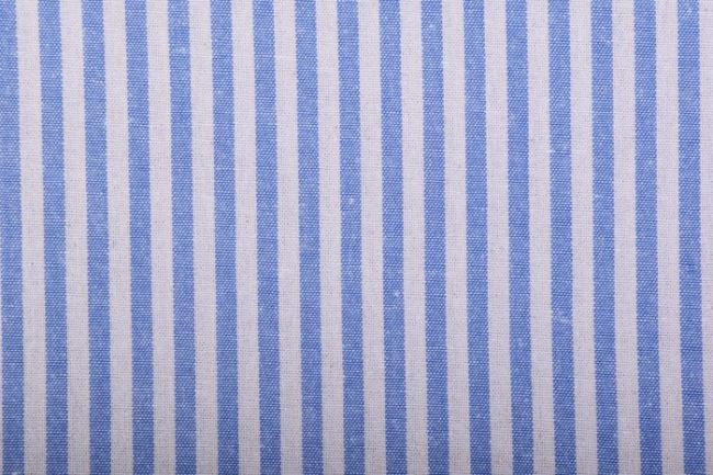 Kanvas so vzorom modro-béžových prúžkov 04103/003