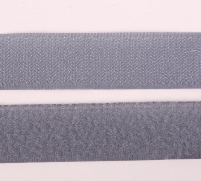 Suchý zips 30 mm v šedej farbe I-TR0-30-316