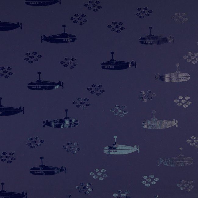 Plášťovina v tmavo modrej farbe s ponorkami 132550.5026