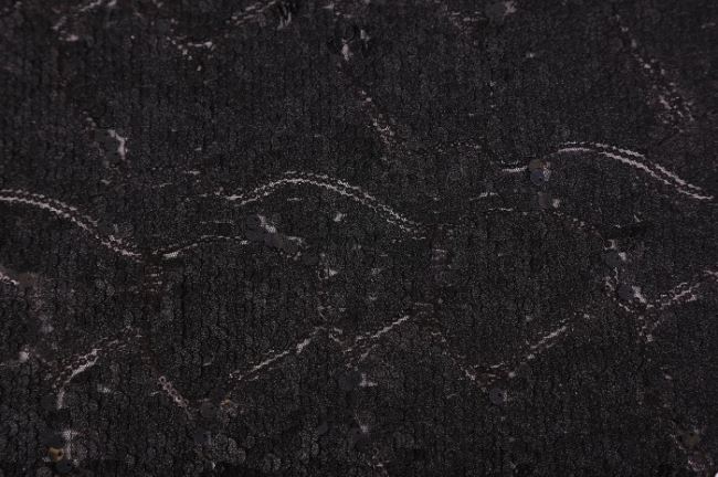 Flitre na tyle v čiernej farbe do ornamentov 124.660/5001