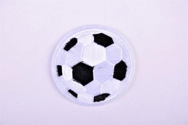 Nažehľovacia nášivka v tvare futbalovej lopty NA17S