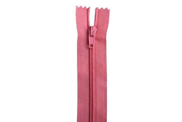 Špirálový zips v růžovej farbe 18cm I-3C0-18-014