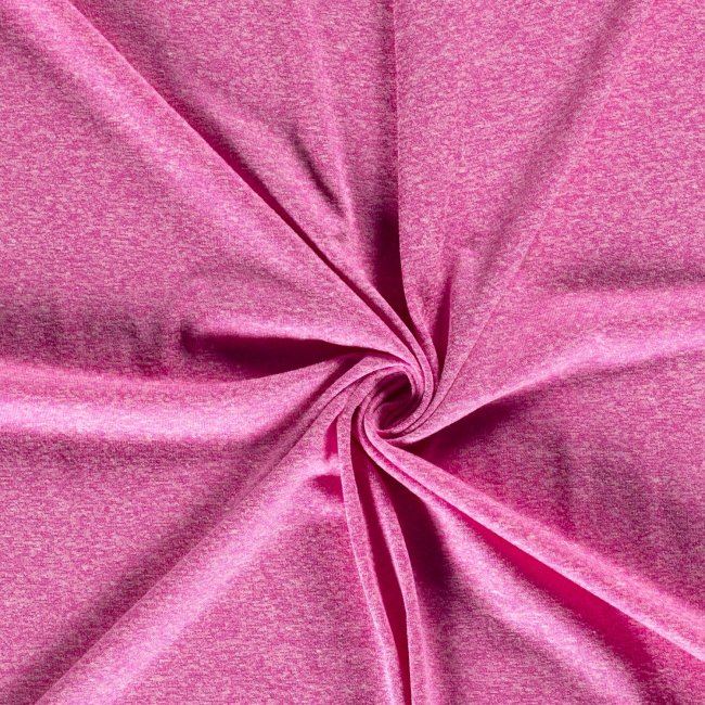 Pletenina v ružovej farbe s melírom 13429/017