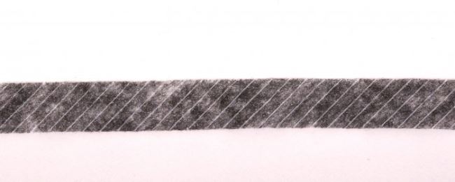 100 m balenie vlizelínového šedého lepiaceho prúžku 10 mm K-HK0-71010-316