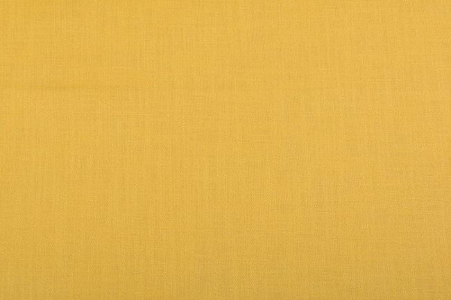 Bavlnená látka s prímesou ľanu v tmavo žltej farbe 0652/570