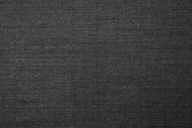 Kostýmová látka v tmavo v šedej farbe s prídavkom vlny 89110/00010