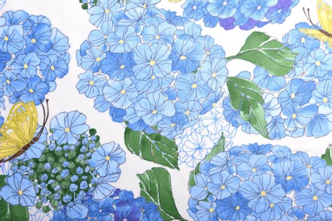 Americká bavlna na patchwork z kolekcie Cottage Bleu od Robin Pickens 48690-11