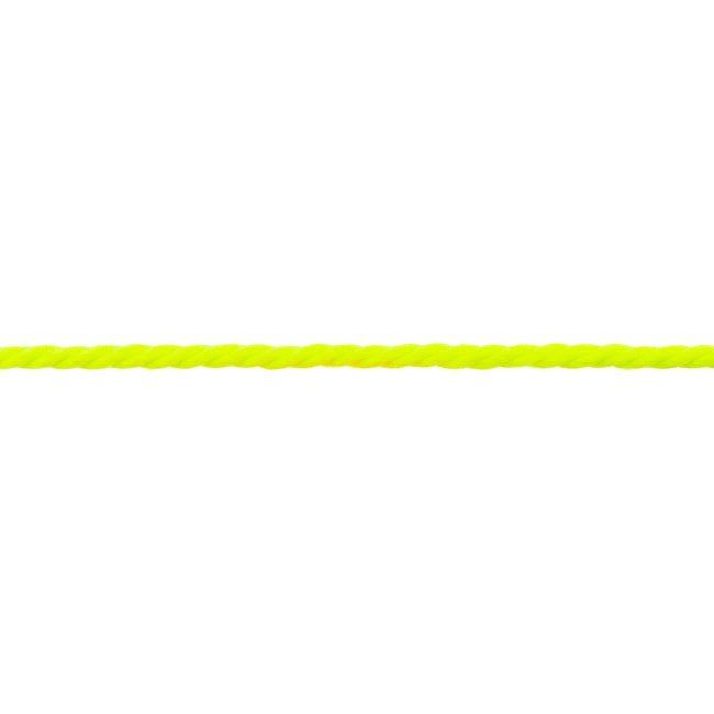 Ozdobná šnúrka v neónovo žltej farbe 32510