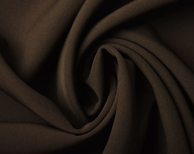 Kostýmová látka v tmavo hnedé farbe MR1054-058