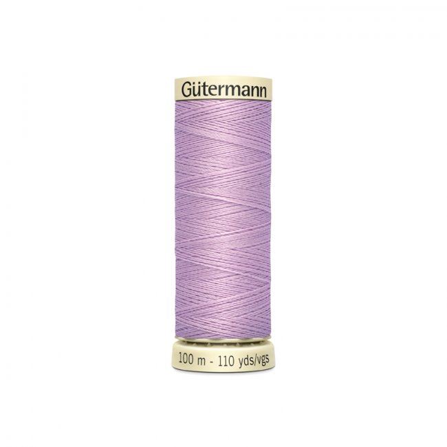 Univerzálna šijacia niť Gütermann vo svetlo ružovej farbe s nádychom fialovej farby 441