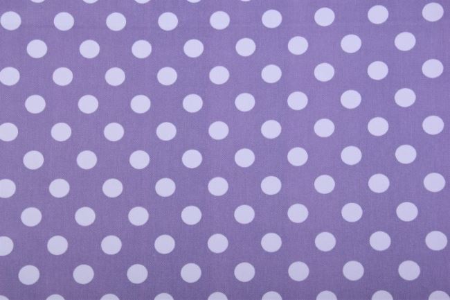 Džínsovina vo fialovej farbe s bodkami 8211/042